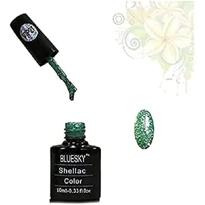 Abbildung von BLUESKY Gel nagelfarben Nägel Minze, die werden VIP Glitter Nail 10 ml