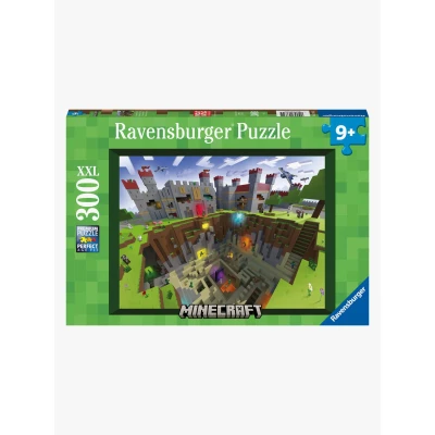 Abbildung von Ravensburger Puzzle Minecraft Cutaway, 300 Puzzleteile, Made in Germany, FSC® schützt Wald weltweit