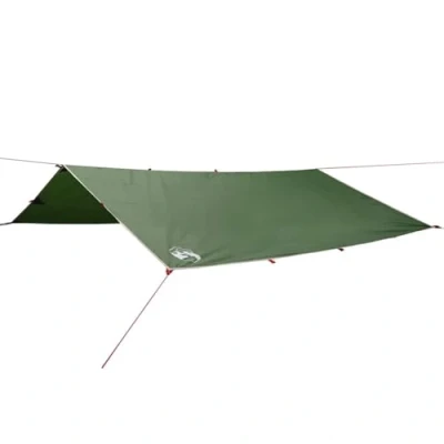 Abbildung von Wasserdichter Camping Baldachin 360x294 cm in Grün