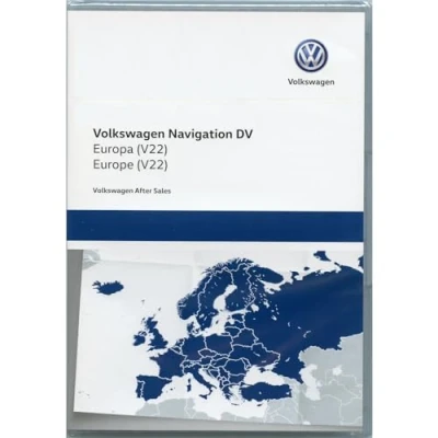 Abbildung von Volkswagen 510919866CD Speicherkarte SD Karte Europa V22 Navigationssystem Update 64 GB *** nur für Discover Pro (Typ DV) PR Code 77G Kompatibilität VORAB prüfen!