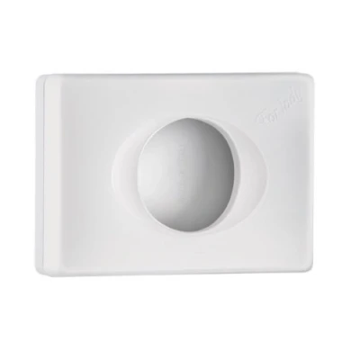 Abbildung von Mar Plast A58401BI Toilettenbeutel, weiß &#039;Soft Touch&#039;, 95 x 32 135 mm