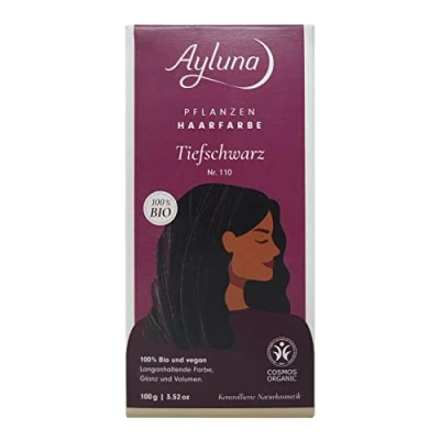 Abbildung von Ayluna Haarfarbe Nr.110 Tiefschwarz 100g
