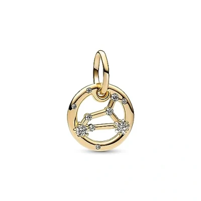 Abbildung von Pandora LEO Zodiac Charm, Damen, Größe: One Size, Gold plated