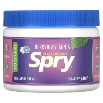 Abbildung von Xlear Inc (Xclear), Spry, Berryblast Mints, Sugar Free, 240 Count, 144 g