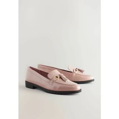 Abbildung von Next Regular FIT Forever Comfort Chunky MARY JANE Slipper, Damen, Größe: 38.5, Rose pink Pu