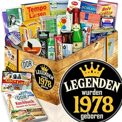 Abbildung von Legenden 1978 / Geboren Ostpaket DDR Spezialitäten