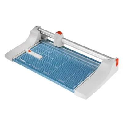 Abbildung von Dahle 442 Papierschneider (bis DIN A3, 35 Blatt Schneidleistung) 510 mm, blau