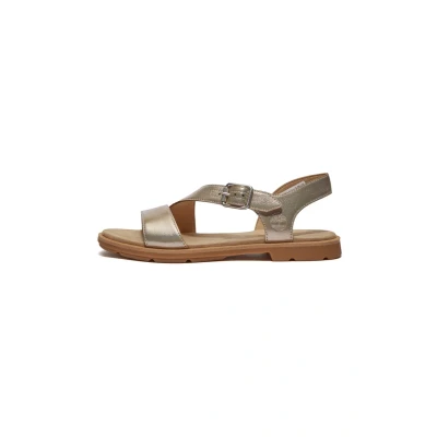 Abbildung von Timberland Backstrap Riemensandalette, Damen, Größe: 37, Gold metallic Schuhe