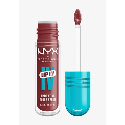 Abbildung von NYX Professional Makeup Gloss Serum Lip IV, Hydra Honey, feuchtigkeitsspendender Lipgloss für glänzende Lippen im Wet Look, 5 ml