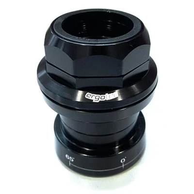 Abbildung von Steuersatz Ergotec A118GC ES 1 1/8&quot; Mit Gewinde Und 65 Lenkerblock Schwarz