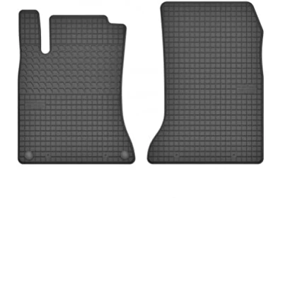 Abbildung von edecor Gummifussmatten Automatten Gummimatten Gummi Fußmatten für Mercedes B Klasse W246 Bj. 2011 2018 VORNE