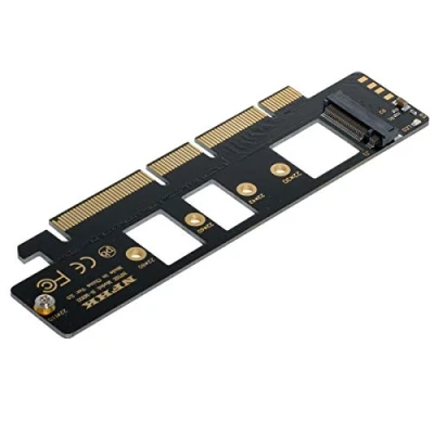 Abbildung von Cablecc NGFF M.2 NVME AHCI SSD mit M Schlüssel zu PCI E 3.0 16x 4X Adapter für 110mm 80mm
