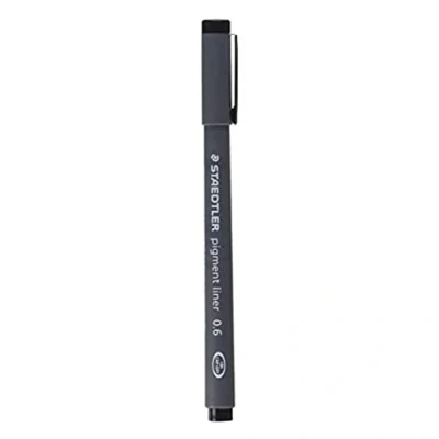 Abbildung von pigment liner fineliner 0,6 mm zwart