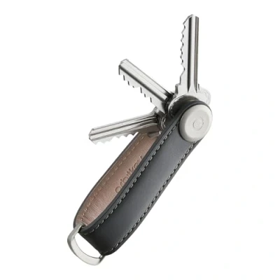 Abbildung von Orbitkey Premium Leder 2.0 Keyholder charcoal/grey
