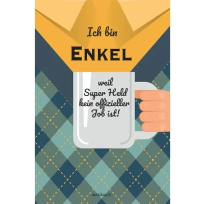 Abbildung von Geschenk Enkel Notizbuch: Notizbuch als für den besten A5 / liniert 120 Seiten Tagebuch Terminplaner Geschenkidee zum ... Mann Abschied Abschiedsgeschenk