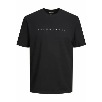 Abbildung von Jack &amp; Jones Jjestar JJ SS NOOS PLS Tshirt print, Herren, Größe: 3XL, Black