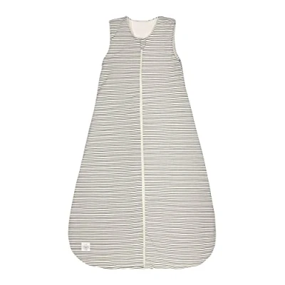Abbildung von LÄSSIG Baby Ganzjahres Schlafsack ohne Ärmel unisex/Sleeping Bag Interlock Striped grey/anthracite, Größe 86/92 13 24 Monate