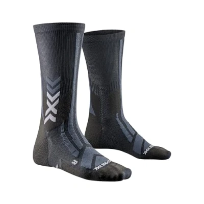 Abbildung von X Socks Hike Discover Crew Wandersocke Schwarz Mann Grösse 42 44