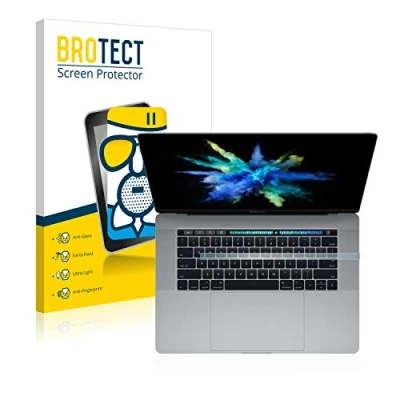 Abbildung von BROTECT Entspiegelungs Schutzglas für Apple MacBook Pro 15&quot; 2017 (NUR Touch Bar) Schutz Folie Panzerfolie Glas Matt [Kratzfest 9H, Anti Reflex]