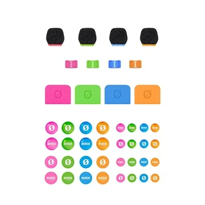 Abbildung von RØDE COLORS 3 Identifikations Set für Wireless GO (II) Funkstrecken und Lavalier II