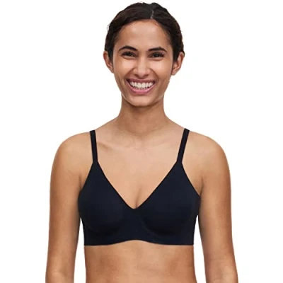 Abbildung von Chantelle SOFTSTRETCH, Tief Ausgeschnittener BH, Unnsichtbare Unterwäsche für Damen, Nude, 80DE