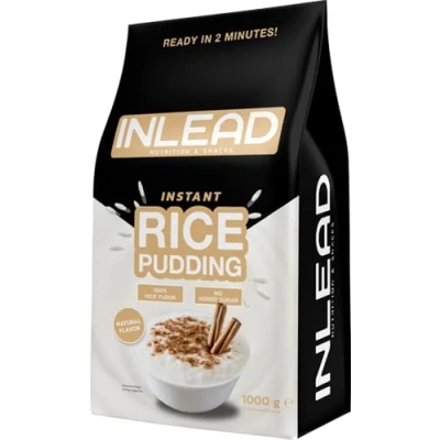 Abbildung von INLEAD Instant Rice Pudding Reispudding Geschmacksneutral Schnelle Zubereitung &amp; Cremige Konsistenz ohne Zucker und künstlichen Zusätzen 1000g