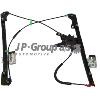 Abbildung von Jp Group Fensterheber vorne links elektrisch ohne Elektromotor 1188100870 VOLKSWAGEN: GOLF 3, Vento, 3 Variant