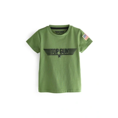 Abbildung von Next TOP GUN Maverick Tshirt print für Kinder, Größe: 68, Khaki green