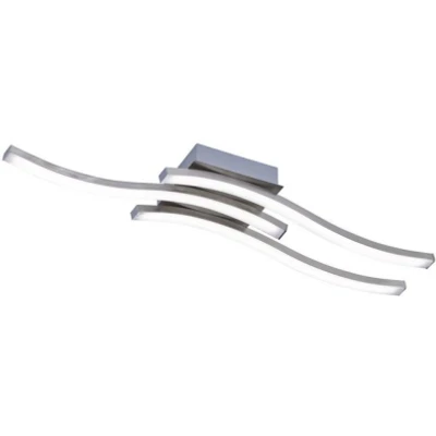 Abbildung von TRIO Leuchten LED Deckenleuchte Route, fest integriert, Warmweiß, moderne Deckenlampe 3 flammig, LEDs mit 3x 500 Lumen