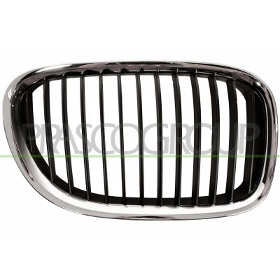 Abbildung von BLIC 6502 07 0077992P Kühlergrill vorne rechts chrom, schwarz BMW: 7