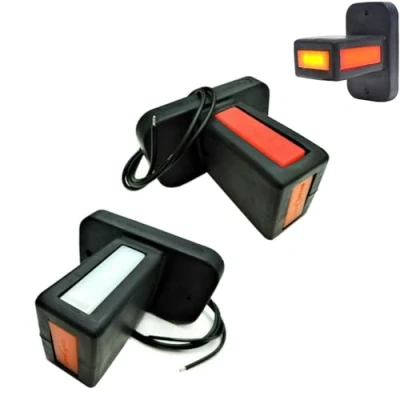 Abbildung von MelTruck 2x LED Neon Umrissleuchte Positionsleuchte Seitenleuchte Begrenzungsleuchte 12V 24V für LKW Anhänger