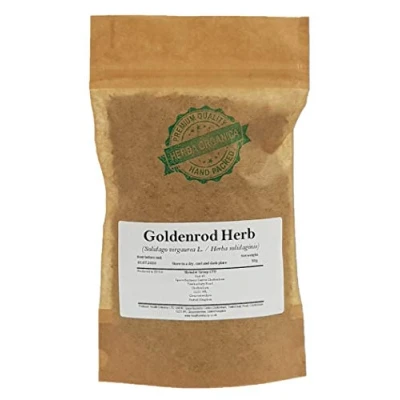 Abbildung von Gewöhnliche Goldrute Kraut / Solidago Virgaurea L Goldenrod Herb # Herba Organica Gemeine Goldrute, Echte (50g)