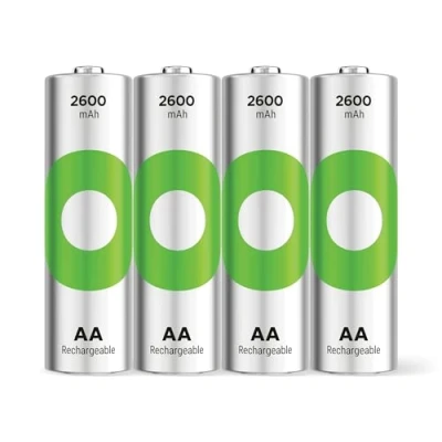 Abbildung von GP RECYKO AA Akku Mignon NiMH 2600 mAh, 1,2V, 4 Stück