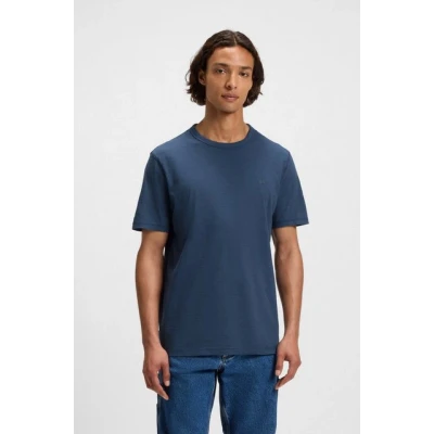 Abbildung von BOSS Tegood Tshirt basic, Herren, Größe: Large, Open blue