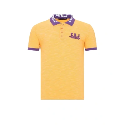 Abbildung von Cipo &amp; Baxx MIT Logodruck AM Kragen Poloshirt, Herren, Größe: XXL, Yellow