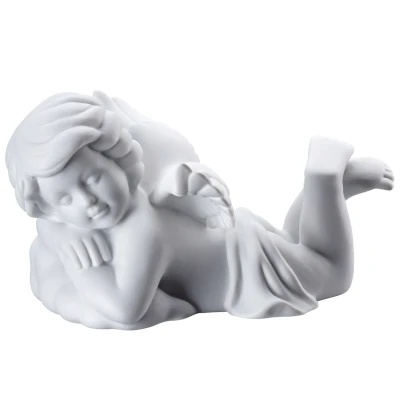 Abbildung von Rosenthal Engel träumend gross weiss matt 14 cm