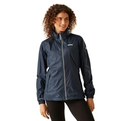 Abbildung von Regatta Regenjacke Damen Wasserdicht, packbar mit Kapuze