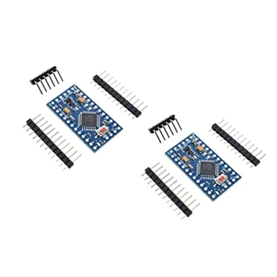 Abbildung von TECNOIOT 2 Stück Pro Mini 5 V/16 MHz Modul mit Bootloader Pin Header