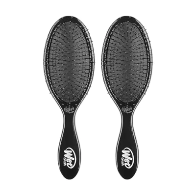 Abbildung von Wet Brush Original Entwirrende Haarbürste, klassisches Schwarz, ultraweiche IntelliFlex Borsten, Entwirrungsbürste gleitet mit Leichtigkeit durch Verfilzungen, alle Haartypen, für nasses und trockenes