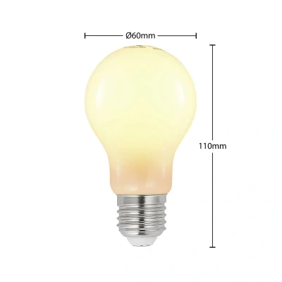 Abbildung von LED Lampe E27 6W 2.700K dimmbar, opal