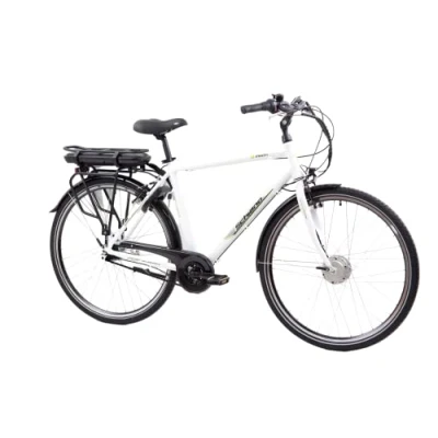 Abbildung von F.lli Schiano E Moon 28 Zoll bike Pedelec , electric Fahrrad für Herren / Damen bis 25 km/h und mit guter Reichweite Elektrofahrräder Gepäckträger Herrenfahrrad Motor Akku Nexus 7