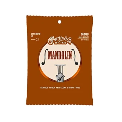 Abbildung von MARTIN M400 Cordes Mandoline 80/20 Bronze Leicht ,