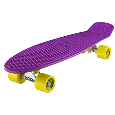 Abbildung von Ridge PB 27 Purple Yellow Skateboard, Purple/Yellow, 69 cm
