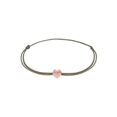 Abbildung von Elli Basic Heart Armband, Damen, Größe: 16, Rosa