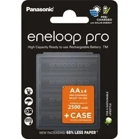 Abbildung von Akku Panasonic Eneloop pro Black R6 / AA BK 3HCDE (min. 2500 mAh) 4 (+Box) pcs 5410853065036
