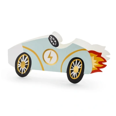 Abbildung von Einladungen Auto Rennwagen (6St.)