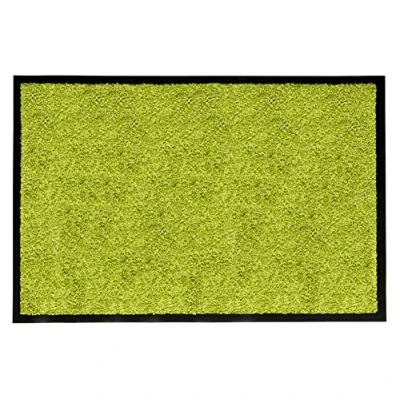 Abbildung von andiamo Fußmatte Verdi Schmutzfangmatte für den Hauseingang ideal als innen oder Fußabtreter im überdachten Außenbereich Fußabstreifer Haustür 120 x 180 cm Grün
