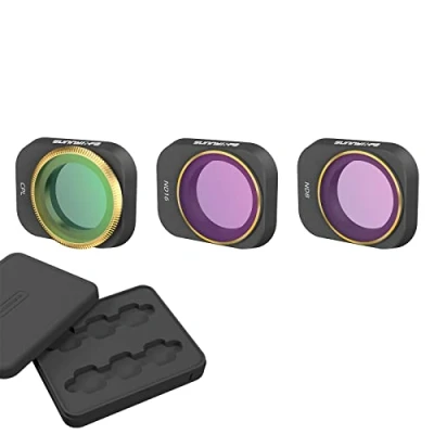 Abbildung von MotuTech Filter für DJI Mini 3 / Pro Drohne Zubehör Linsenfilter (ND8+ND16+CPL)