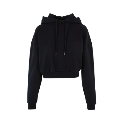 Abbildung von Urban Classics Cropped Heavy Kapuzenpullover, Damen, Größe: 3XL, Black