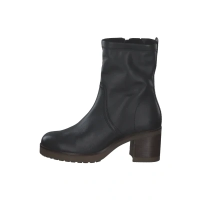 Abbildung von Gabor Damen Plateaustiefeletten, Frauen Stiefeletten,Leichte Mehrweite (G),halbstiefel,Kurzstiefel,schwarz (Micro),40 EU / 6.5 UK